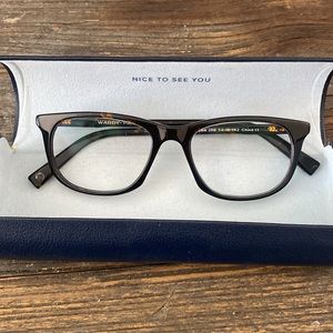 Warby Parker Brown Tortoise Wayfarer Glasses Sullivan / Blue Light Blocking